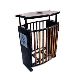 KR 108 OVAL AĞAÇLI BAHÇE ÇÖP KOVASI KR 108 OVAL AĞAÇLI BAHÇE ÇÖP KOVASI